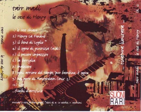 Le Cose Di Henry: Tarr Madi' [CD]
