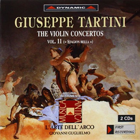 Giovanni Guglielmo: Tartini - Violin Concertos, Vol 11 [2CD]