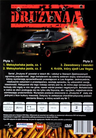Drużyna A cz. 01 (odcinki 1-4) [2DVD]