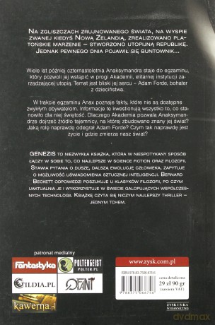 Genezis - Bernard Beckett [KSIĄŻKA]