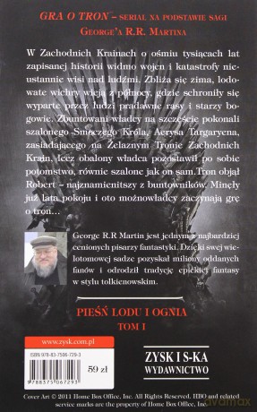 Gra o Tron (t) - George R.R. Martin [KSIĄŻKA]
