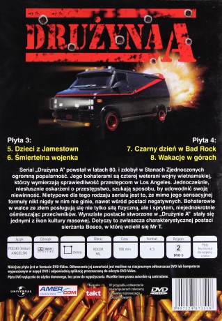 Drużyna A cz. 02 (odcinki 5-8) [2DVD]