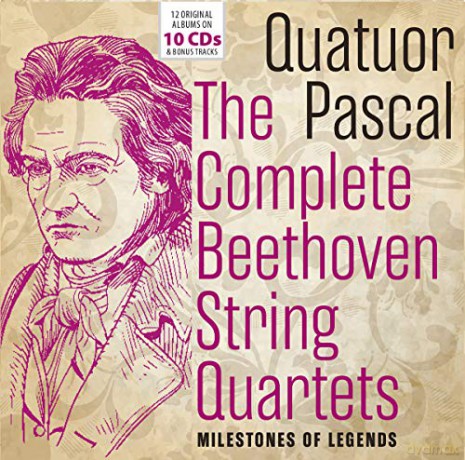 Beethoven: The Complete Quartets Quatuor Pascal [10CD]