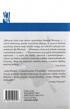 Hebanowa wieża - John Fowles [KSIĄŻKA]