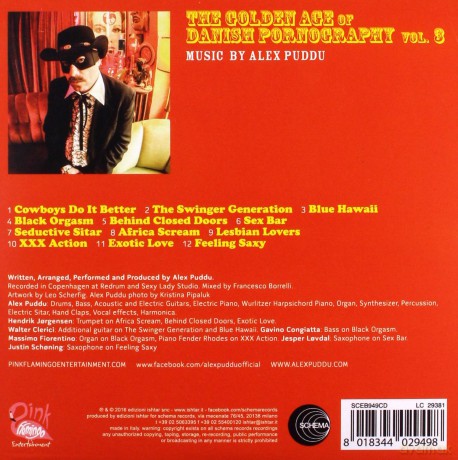 Alex Puddu: The Golden Age Of Danish Pornography Vol. 3 [CD]
