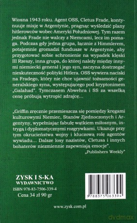 Honor Szpiega - Griffin W.E.B. [KSIĄŻKA]