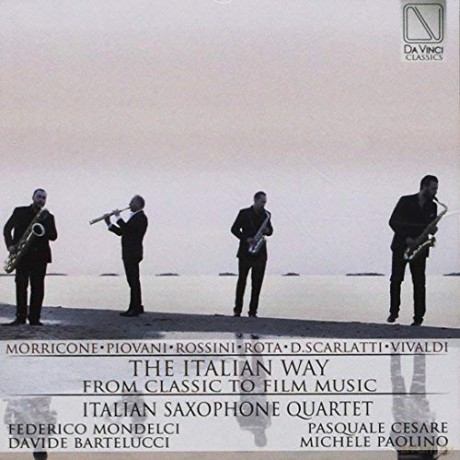 Italian Saxophone Quartet: The Italian Way From Classical To Film Music [CD]
