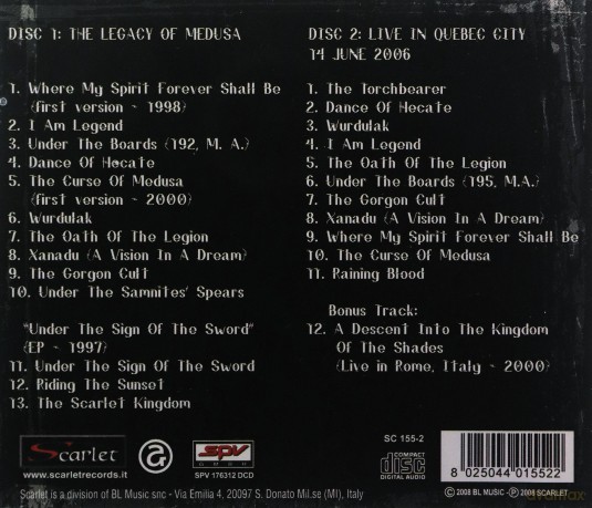 Stormlord: The Legacy of Medusa [2CD]