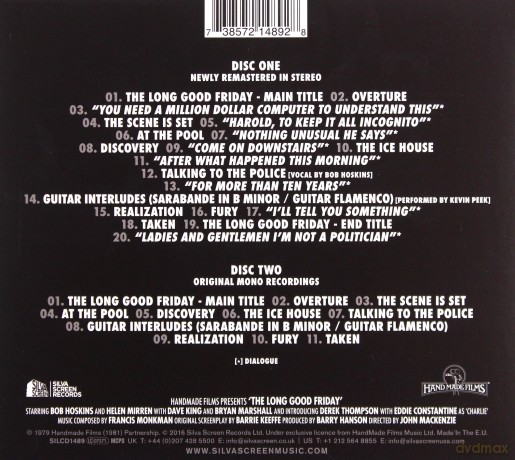 Francis Monkman: The Long Good Friday Ost [CD]