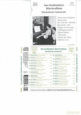 The Maiden's Prayer - Leaves From Grandmother's Piano Album [CD]