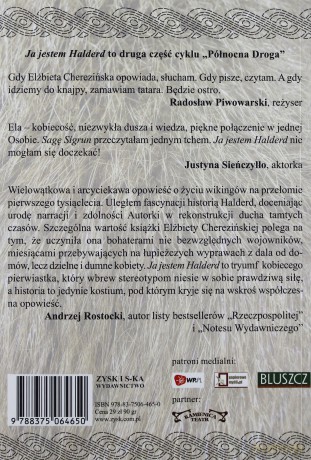 Ja Jestem Halderd (Północna droga tom 2) - Elżbieta Cherezińska [KSIĄŻKA]