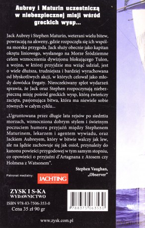 Jońska Misja - O'Brian Patrick [KSIĄŻKA]