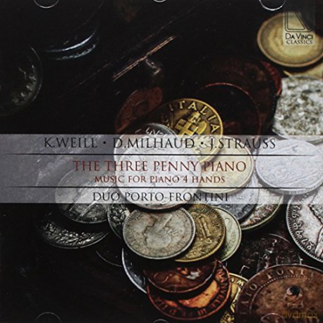 Duo Porto-Frontini: The Three Penny Piano - Music for Piano 4 Hands [CD]