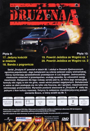 Drużyna A cz. 05 (odcinki 17-20) [2DVD]