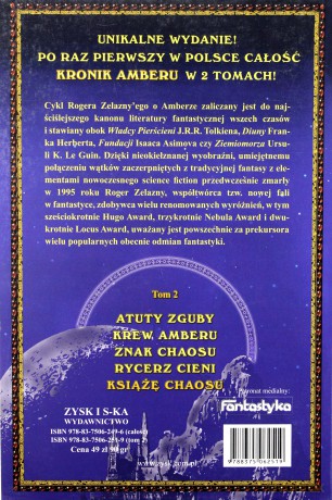 Kroniki Amberu T.2 - Roger Zelazny [KSIĄŻKA]