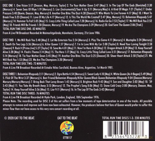 Queen: Transmission Impossible [3CD]