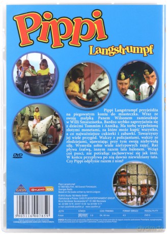 Pippi Langstrumpf - film pełnometrażowy [DVD]