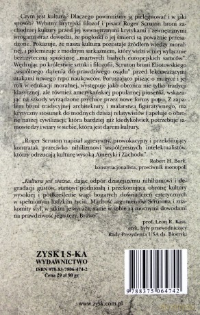 Kultura Jest Ważna - Scruton Roger [KSIĄŻKA]