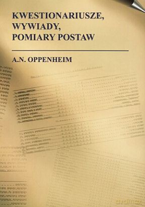 Kwestionariusze, Wywiady, Pomiary II - A.N.Openhaim  [KSIĄŻKA]