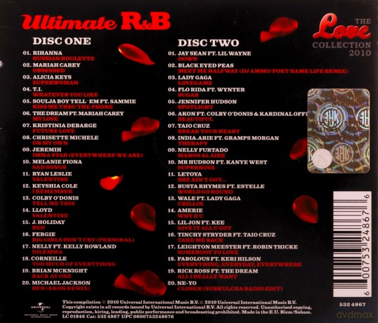 Ultimate r&b Love 2010 [2CD]