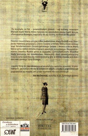 List Marii - Lurie King [KSIĄŻKA]