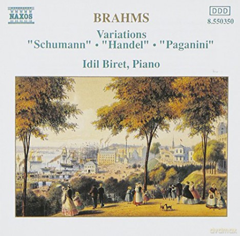 Johannes Brahms: Variations Schumann/hande [CD]
