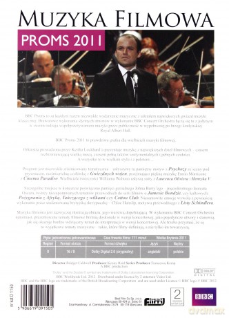 Proms 2011. Muzyka filmowa (digipack) [DVD]