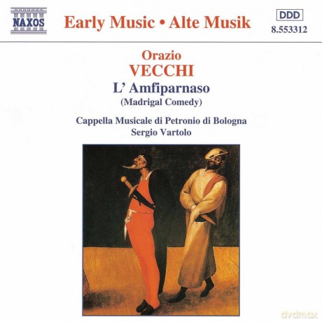 Sergio Vartolo: Vecchi: l'amfiparnaso [CD]