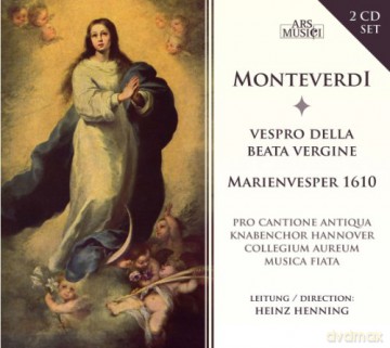 Pro Cantione Antiqua: Vespro Della Beata Vergine; Marienvesper 1610 [2CD]