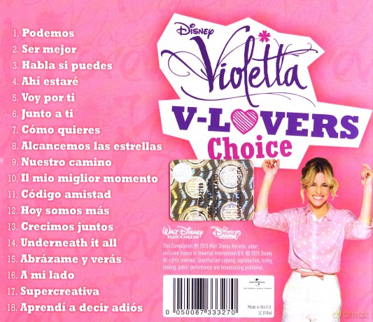 Violett-v-Lovers Choice [CD]