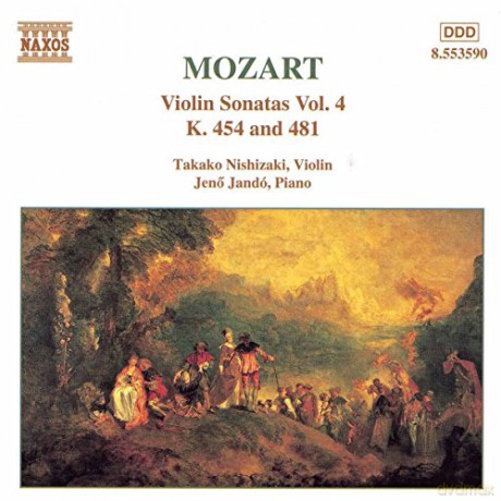 Wolfgang Amadeus Mozart: Violin Sonatas 4 [CD]