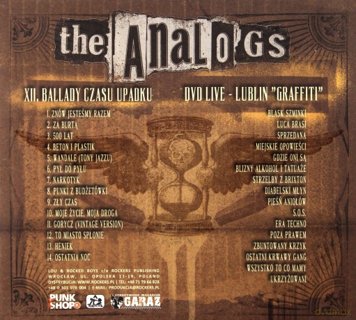 The Analogs: Xlll. Ballady Czasu Upadku [CD]+[DVD]