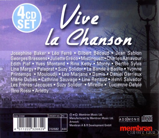 Vive La Chanson [4CD]