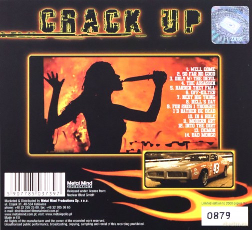 Crack Up: Heads Will Roll (reedycja) [CD]