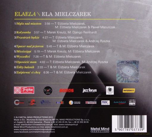 Elżbieta Mielczarek: ElaeLa (digipack) [CD]