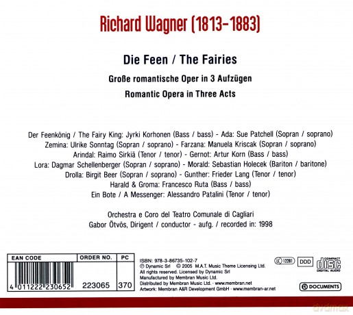 Richard Wagner: Wagner - Die Feen [3CD]