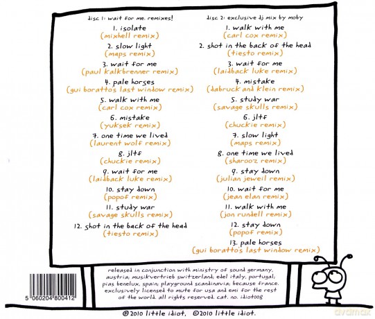 Moby: Wait for Me. Remixes! [2CD]