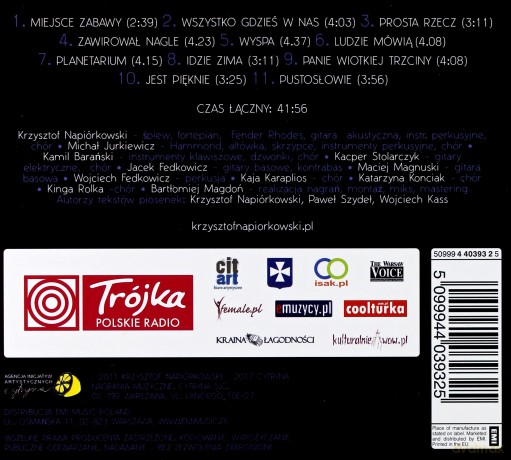 Krzysztof Napiórkowski: Drugi Oddech (digipack) [CD]