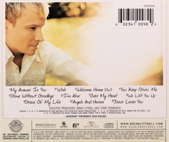 Brian Littrell: Welcome Home [CD]