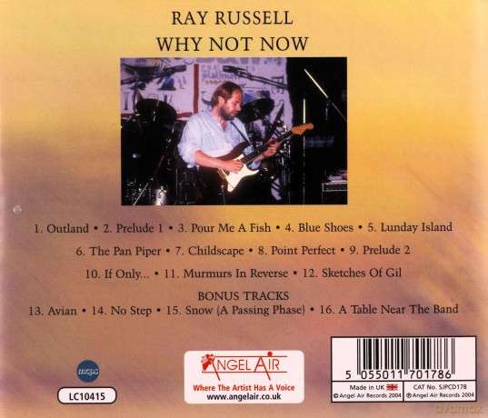 Ray Russell: Why Not Now + 4 Bt [CD]