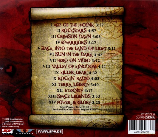 Freedom Call: Land Of The Crimson Dawn [CD]