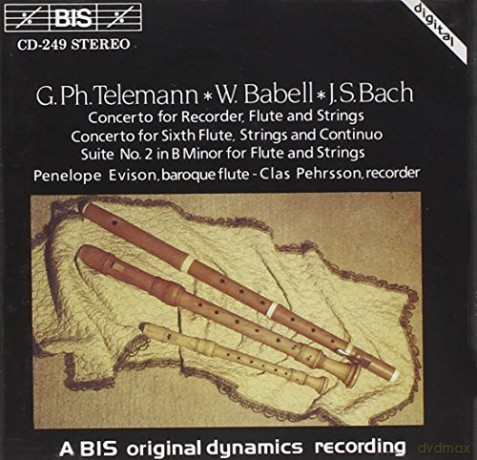 G.P. Telemann: Works for Baroque Flute and Recorders [CD]