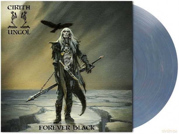 Cirith Ungol: Forever Black (Light Blue Red Marbled) [Winyl]