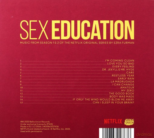 Sex Education soundtrack (Ezra Furman) (digipack) [CD]