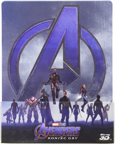 Avengers: Koniec gry (steelbook) [Blu-Ray 3D]+[2xBlu-Ray]
