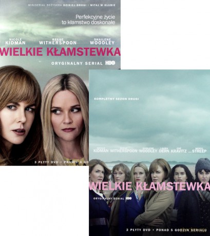 Wielkie Kłamstewka Sezon 1-2 Pakiet [6DVD]