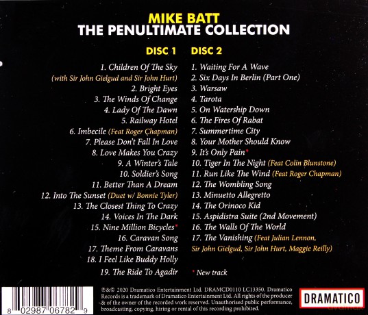 Mike Batt: Mike Batt The Penultimate Collection [2CD]