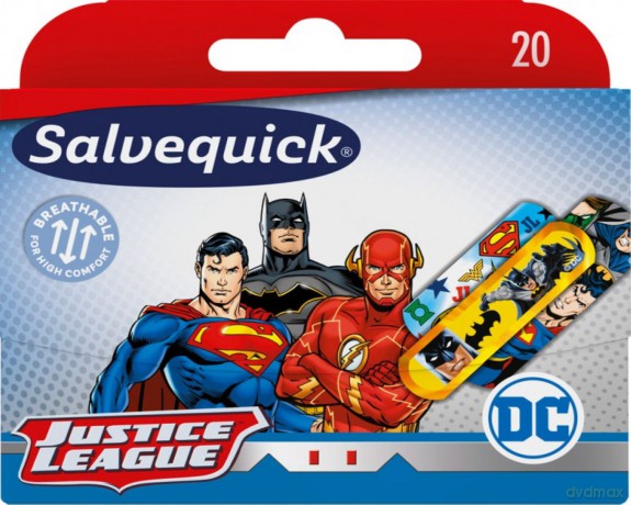 Salvequick Plastry Justice League 1op.-20 szt