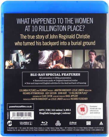 10 Rillington Place (Dom przy Rillington Place 10) [Blu-Ray]