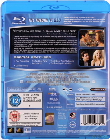 27 Dresses (27 sukienek) [Blu-Ray]